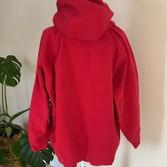 Oversized Distressed Vintage Burberry Hoodie - Picture 5 of 8